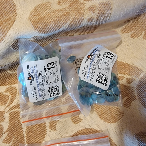 Flat Drop Shell Beads 10mm &15mm Crafting / Sewing - Picture 7 of 12